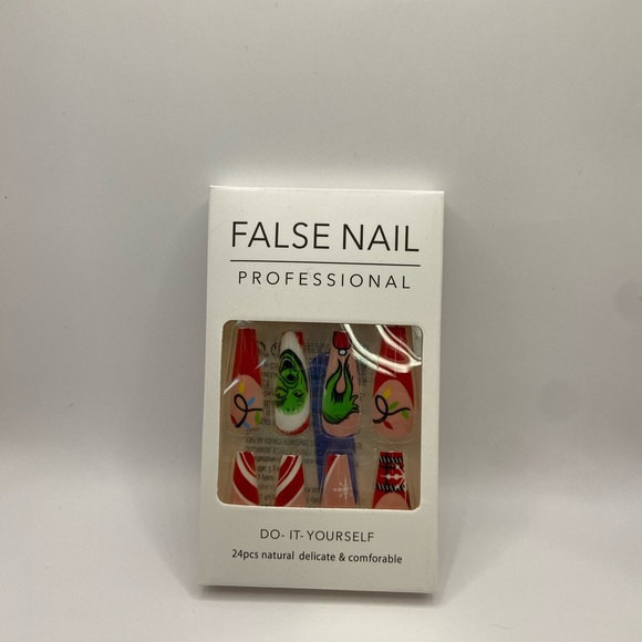 Other - False Nail Professional Grinch Nails